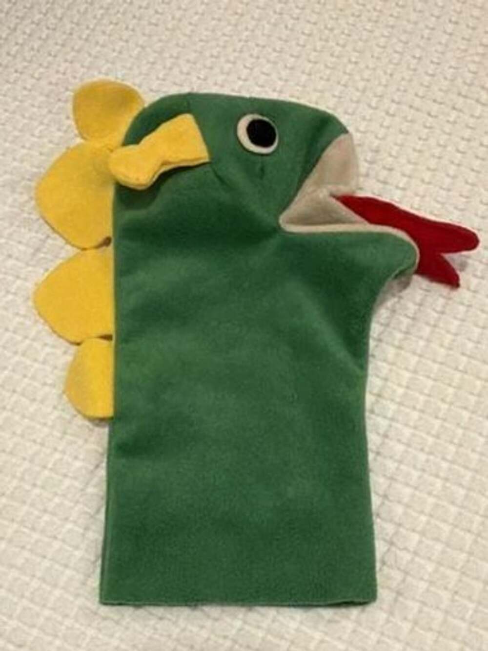 Baby Einstein Bard the Dragon Green Hand Puppet